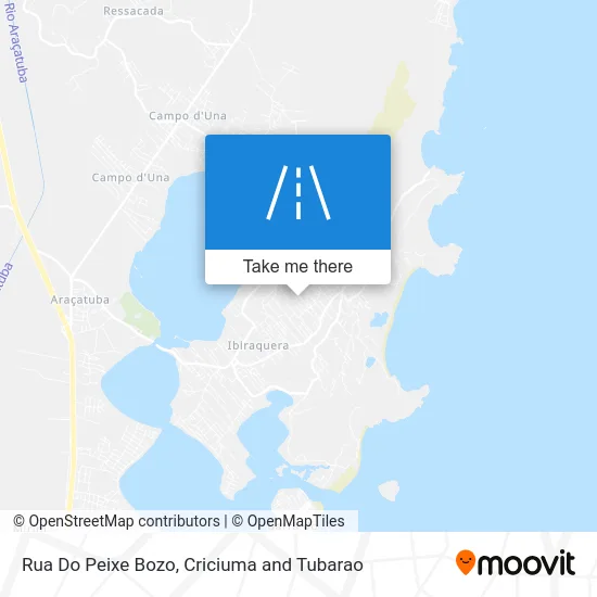 Rua Do Peixe Bozo map