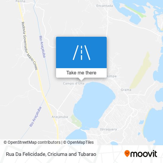 Rua Da Felicidade map