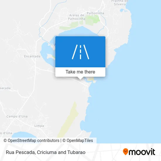 Rua Pescada map
