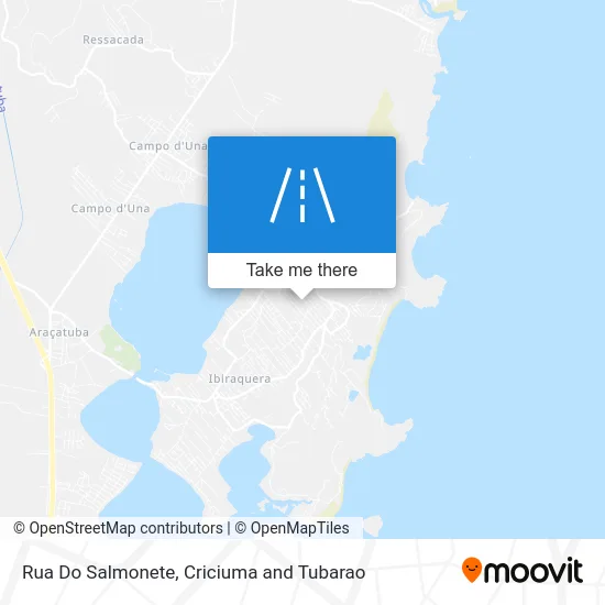 Rua Do Salmonete map