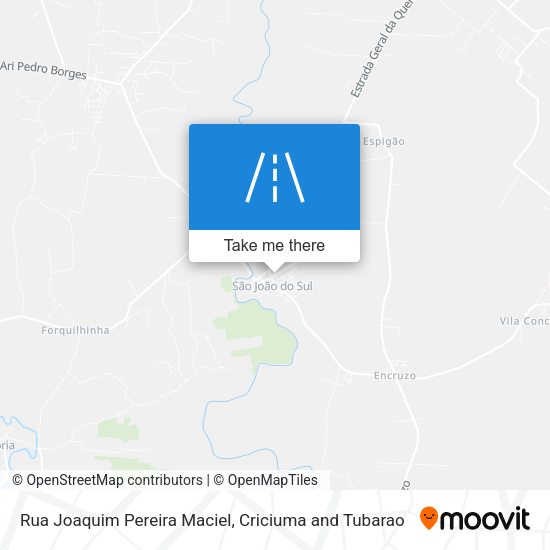 Rua Joaquim Pereira Maciel map