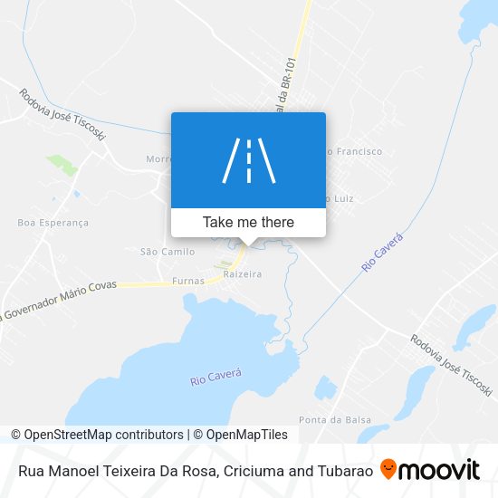 Rua Manoel Teixeira Da Rosa map
