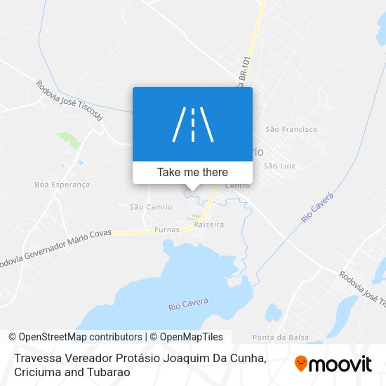 Travessa Vereador Protásio Joaquim Da Cunha map