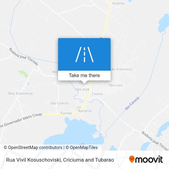 Rua Vivil Kosuschoviski map