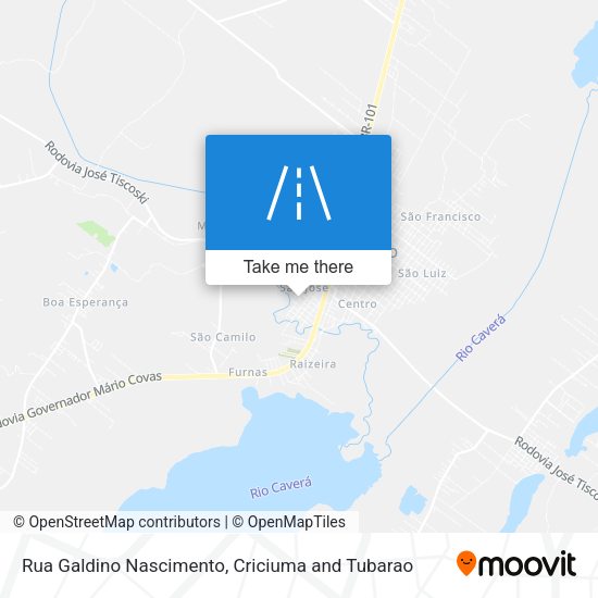 Rua Galdino Nascimento map