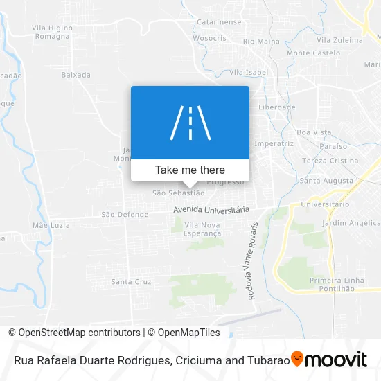 Rua Rafaela Duarte Rodrigues map