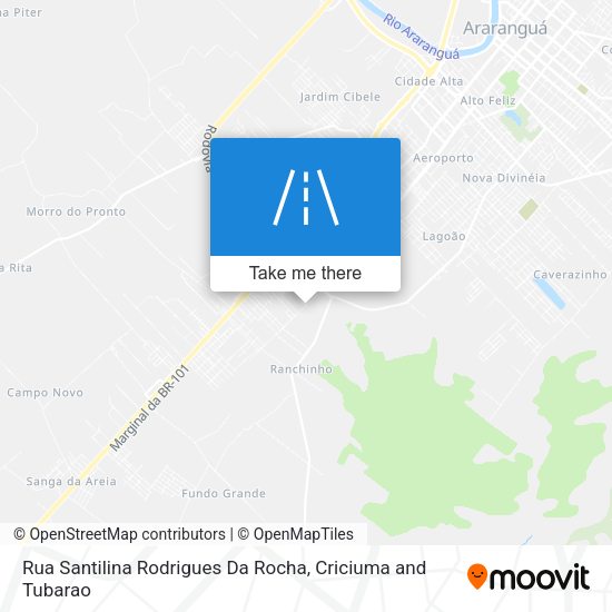 Rua Santilina Rodrigues Da Rocha map