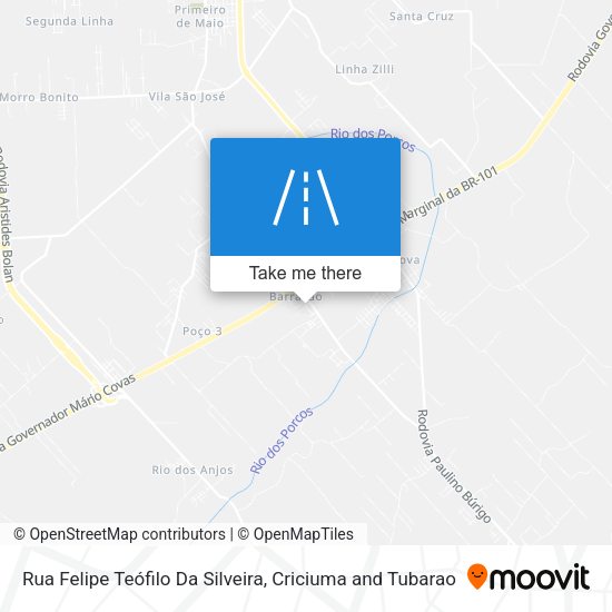 Rua Felipe Teófilo Da Silveira map