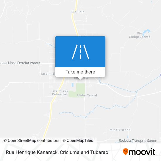 Rua Henrique Kanareck map