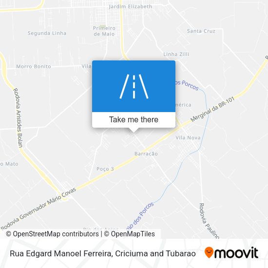 Rua Edgard Manoel Ferreira map