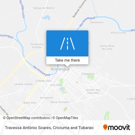 Travessa Antônio Soares map