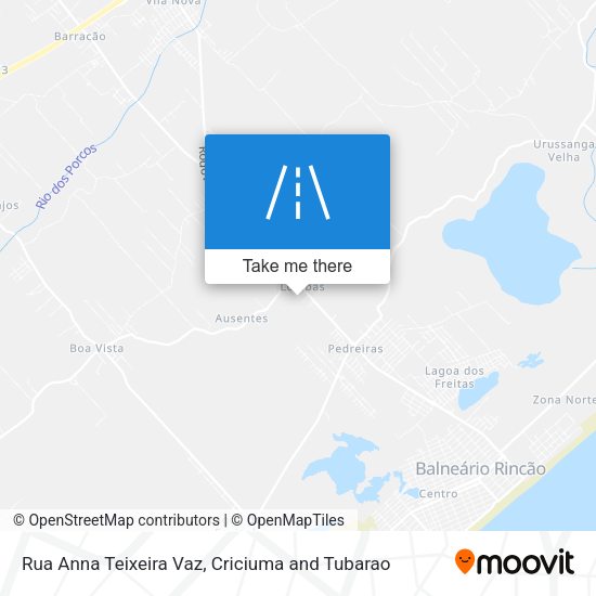 Rua Anna Teixeira Vaz map