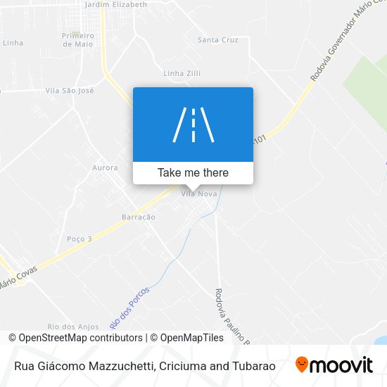 Rua Giácomo Mazzuchetti map