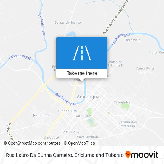 Rua Lauro Da Cunha Carneiro map