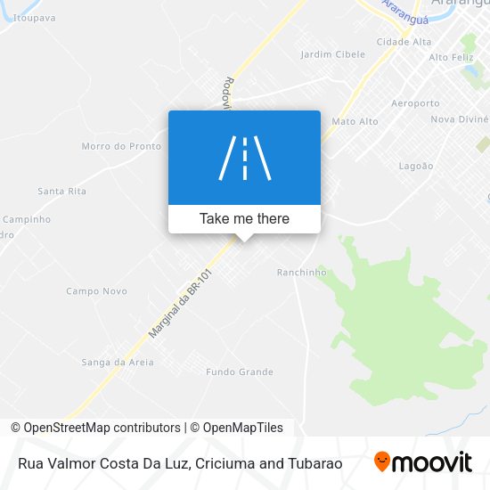 Rua Valmor Costa Da Luz map