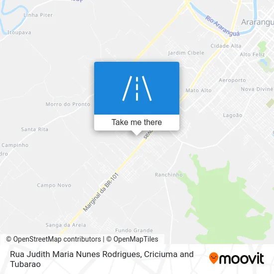 Rua Judith Maria Nunes Rodrigues map