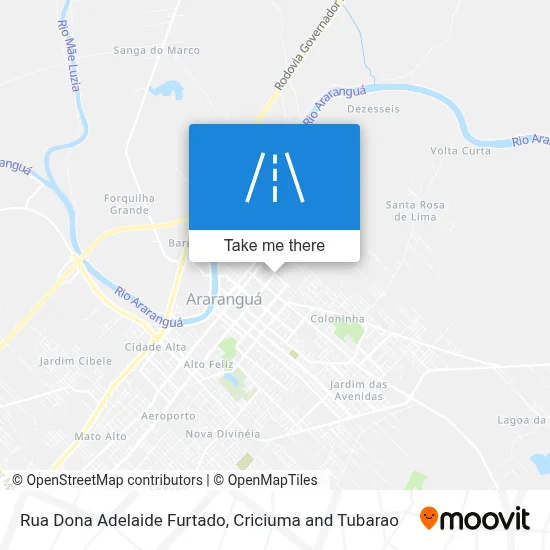 Rua Dona Adelaide Furtado map