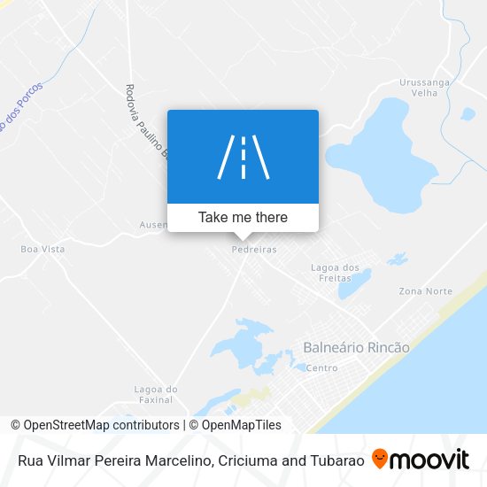 Rua Vilmar Pereira Marcelino map