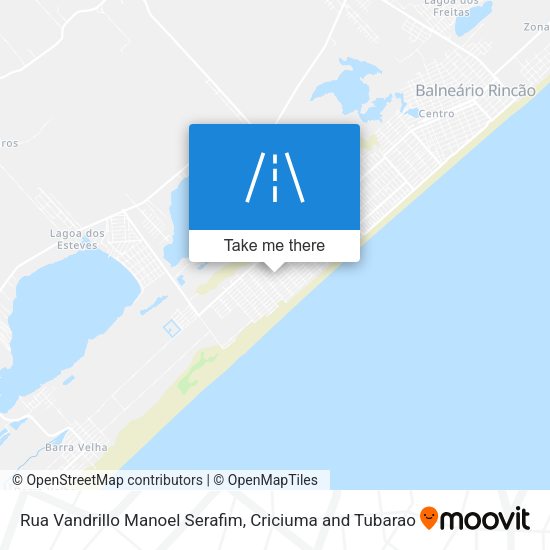 Rua Vandrillo Manoel Serafim map