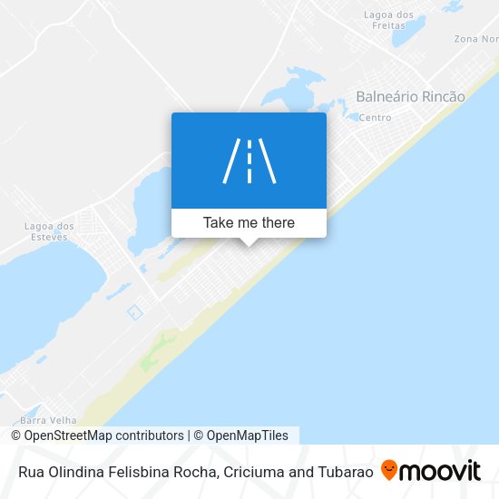 Rua Olindina Felisbina Rocha map