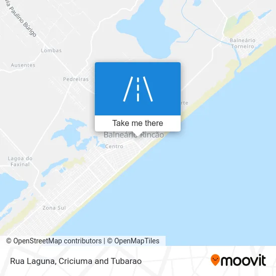 Rua Laguna map