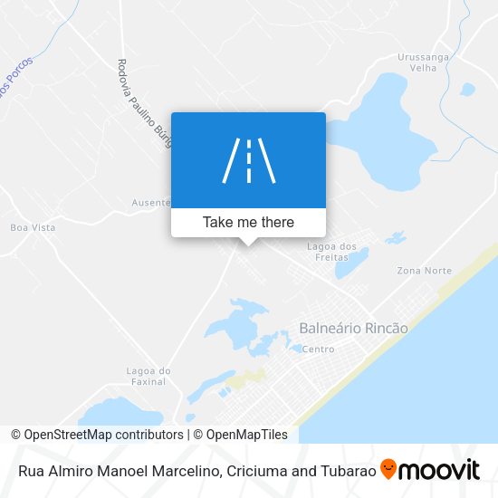Rua Almiro Manoel Marcelino map