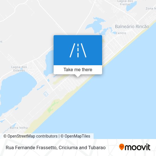 Rua Fernande Frassetto map