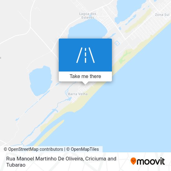 Rua Manoel Martinho De Oliveira map