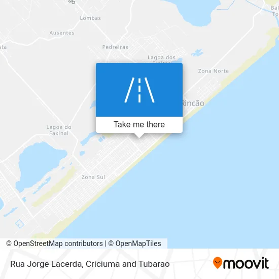 Rua Jorge Lacerda map