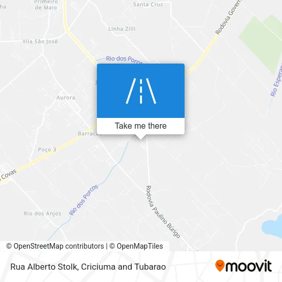 Rua Alberto Stolk map