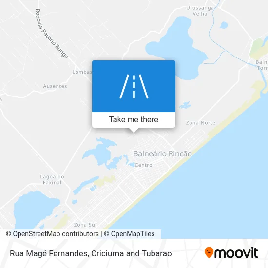 Rua Magé Fernandes map