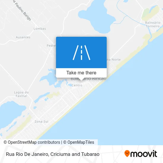 Rua Rio De Janeiro map