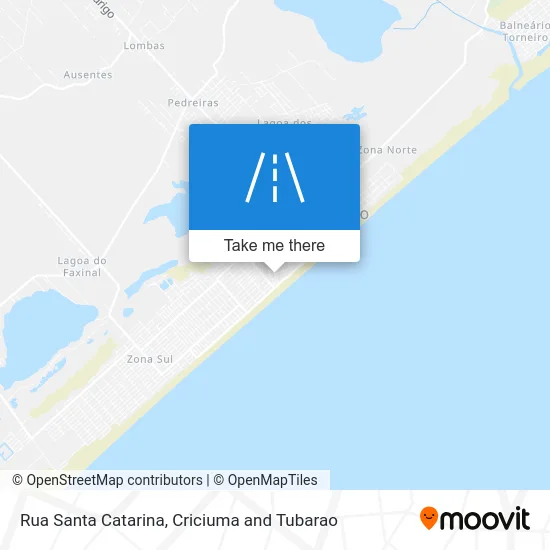 Rua Santa Catarina map