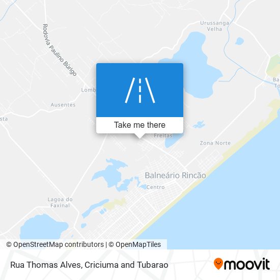 Rua Thomas Alves map