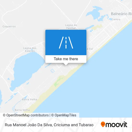 Rua Manoel João Da Silva map