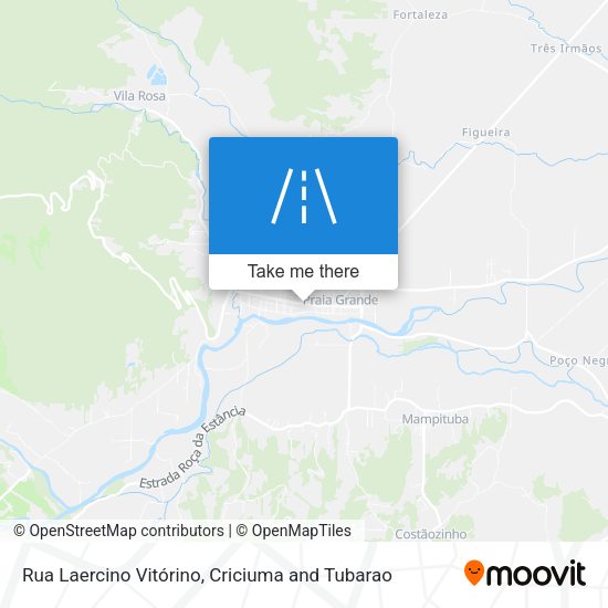 Rua Laercino Vitórino map