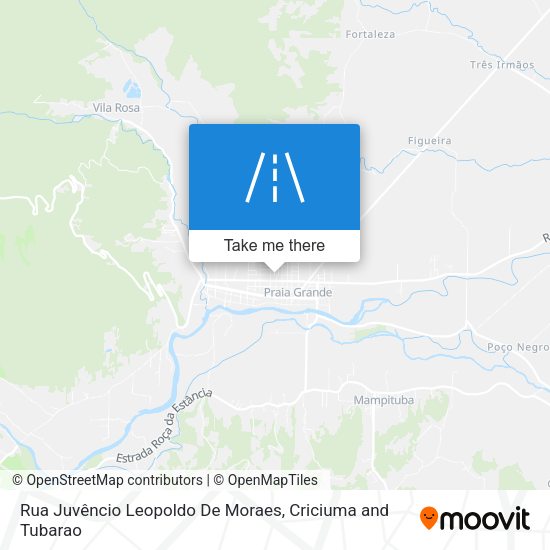 Rua Juvêncio Leopoldo De Moraes map
