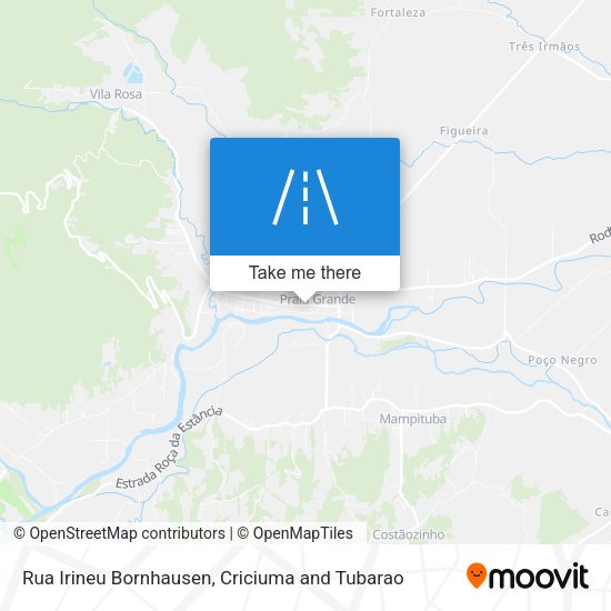 Rua Irineu Bornhausen map