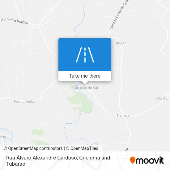 Rua Álvaro Alexandre Cardoso map