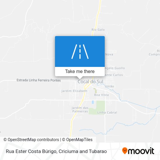 Rua Ester Costa Búrigo map