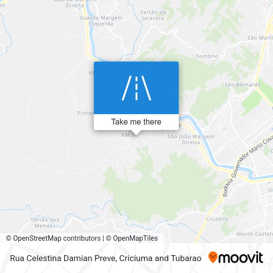 Rua Celestina Damian Preve map