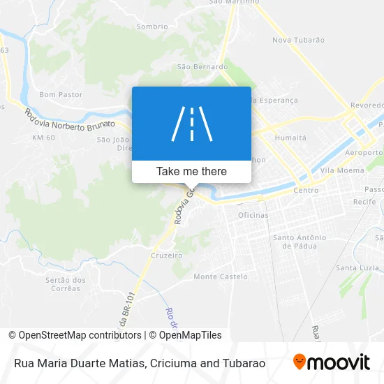 Rua Maria Duarte Matias map