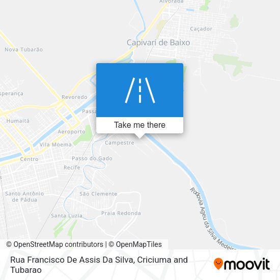 Rua Francisco De Assis Da Silva map
