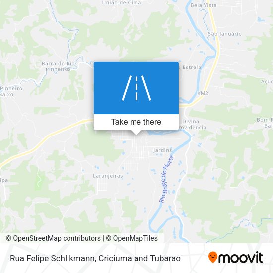 Rua Felipe Schlikmann map