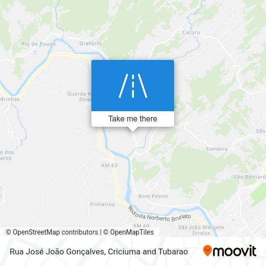 Rua José João Gonçalves map