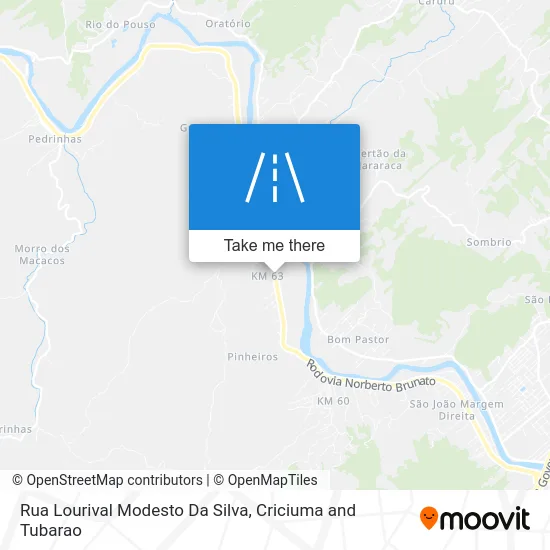 Rua Lourival Modesto Da Silva map