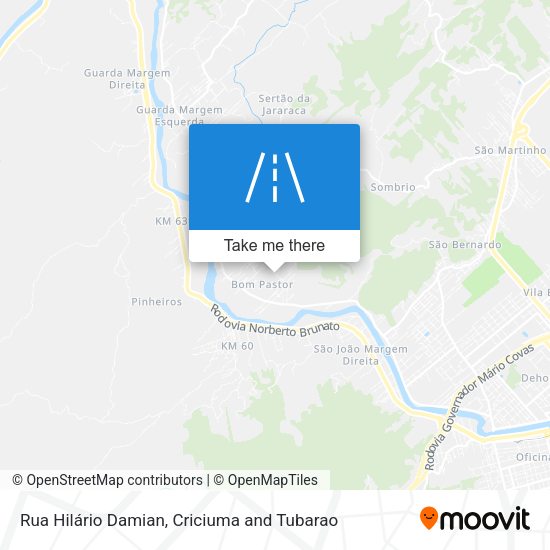 Rua Hilário Damian map