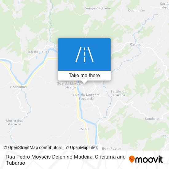 Rua Pedro Moyséis Delphino Madeira map