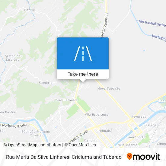 Rua Maria Da Silva Linhares map