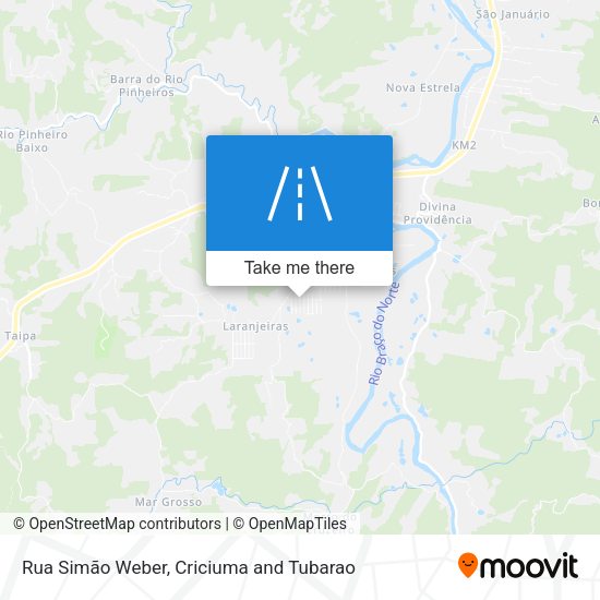 Rua Simão Weber map